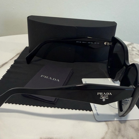 Prada Black Cat-Eye Sunglasses - Picture 5 of 8